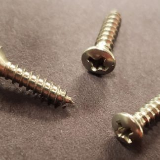 S 4: Pickguard Screw Set #4 Size for Fender, Music Man, G&L, Peavy, 15 pcs Stainless Steel