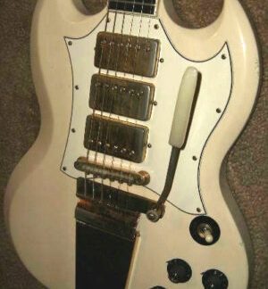 PG 2508: GIBSON 1968 SG Custom