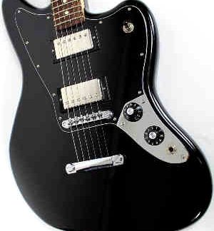 PG 6076: FENDER JAGUAR BLACKTOP HH