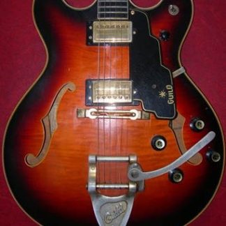 PG 165: GUILD 1977 STARFIRE DOUBLECUT GUITAR